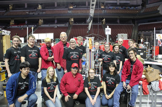 Bigi Piney Robotics Team. Photo by Annette Jones.