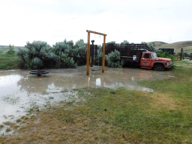 Swing - Playground. Photo by Dawn Ballou, Pinedale Online.