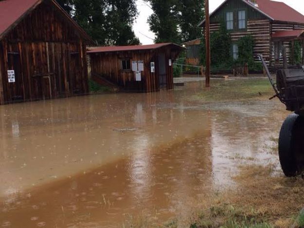 Flood at the Homestead. Photo by Jonita Sommers.