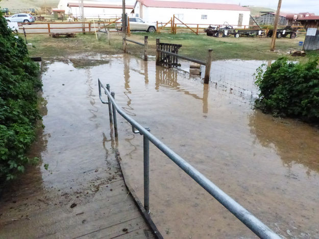 ADA Ramp. Photo by Dawn Ballou, Pinedale Online.