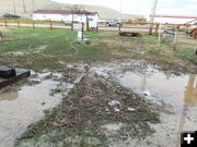 South side of Homestead house. Photo by Dawn Ballou, Pinedale Online.