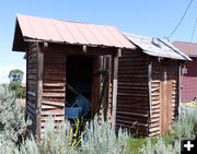 Old outhouses. Photo by Dawn Ballou, Pinedale Online.