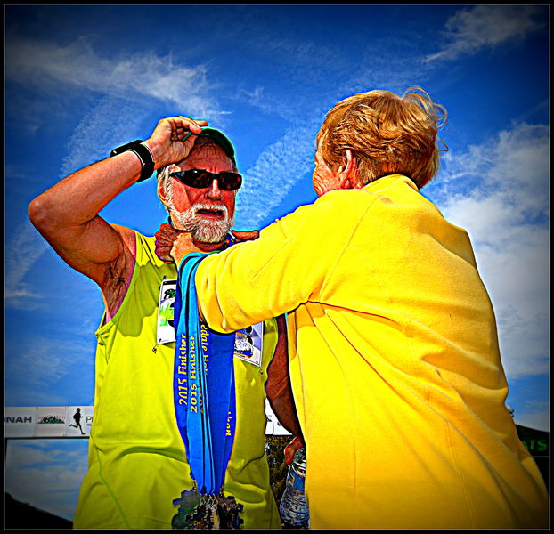 Jill Awards Medal. Photo by Terry Allen.