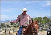 Bringing Back the Rope. Photo by Terry Allen.