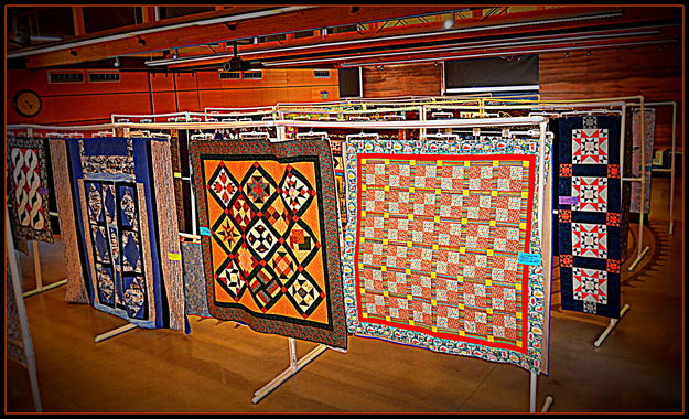 Quilt Exhibit. Photo by Terry Allen.