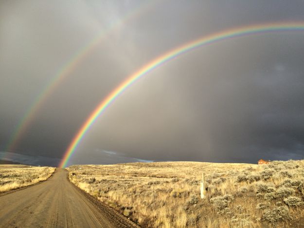 Double Rainbow. Photo by Renee Smythe.