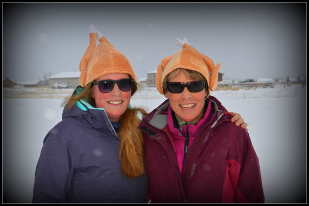 Two Turkeys Done. Photo by Terry Allen.