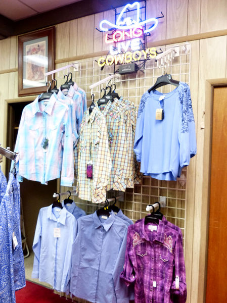 Ladies Western Shirts. Photo by Dawn Ballou, Pinedale Online.