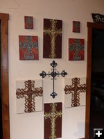 Crosses. Photo by Dawn Ballou, Pinedale Online.