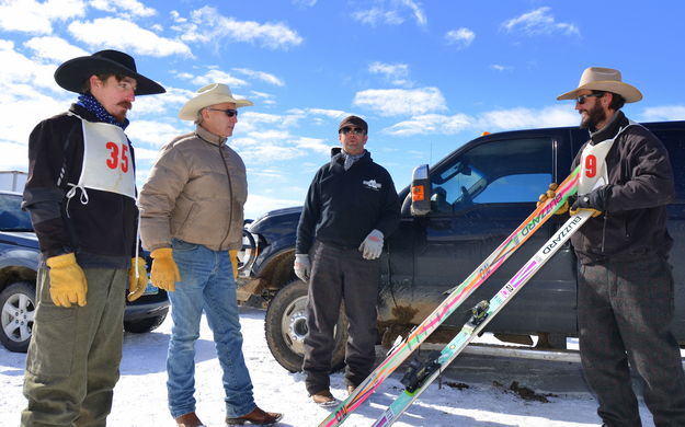 Talkin' Ski Joring. Photo by Terry Allen.