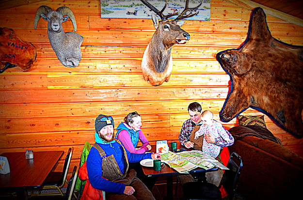 The Hull Family at Kendall Lodge. Photo by Terry Allen.