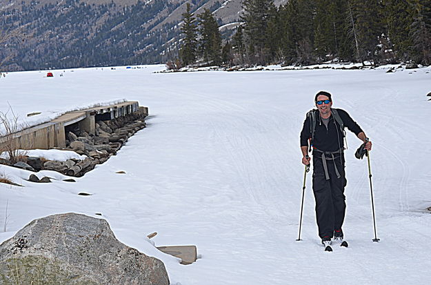 Forest Service out for a Ski. Photo by Terry Allen.