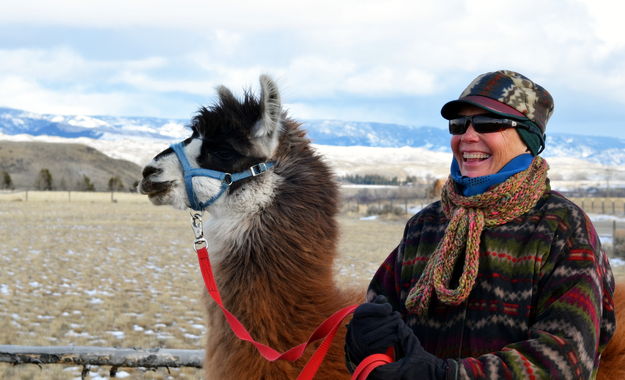 Packing Makes One Smile. Photo by Terry Allen.