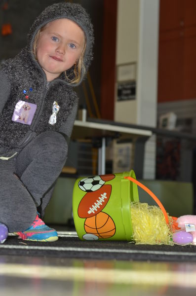 Lacie Olson's Easter Cornucopia. Photo by Terry Allen.