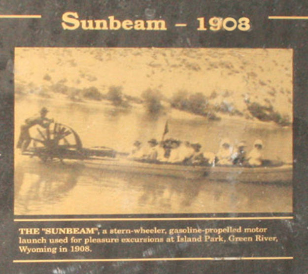 Sunbeam - 1908. Photo by Pinedale Online.