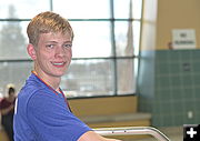 The Lifeguard Dylan Shaw. Photo by Terry Allen.