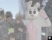 The Bunny and The Reluctant One. Photo by Terry Allen.