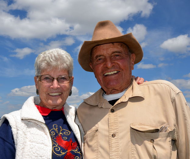 Twins Norm and Nadine. Photo by Terry Allen.