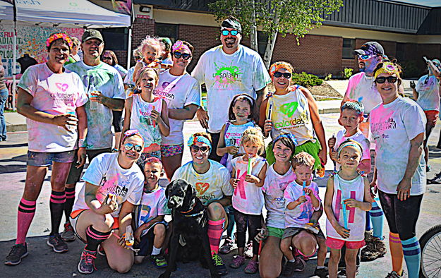 The Family That Runs Together.... Photo by Terry Allen.