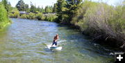 From the Pine Creek bridge. Photo by Terry Allen.