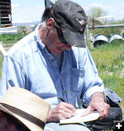 Dave Vlcek. Photo by Dawn Ballou, Pinedale Online.