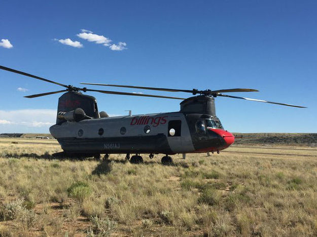 Boeing Chinook. Photo by Dave Bell.