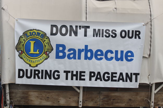 Lions Club BBQ. Photo by Pinedale Online.