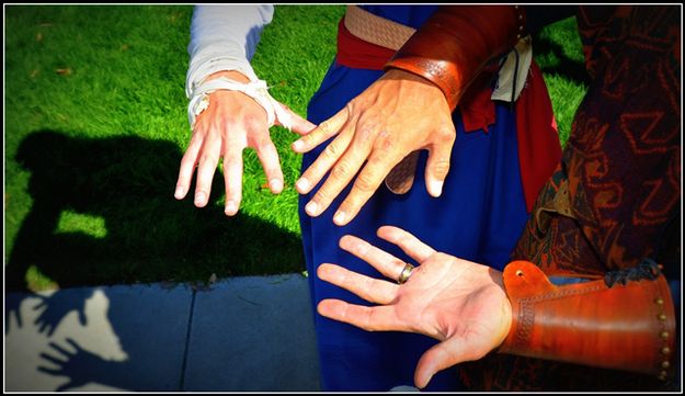 Tough Hands. Photo by Terry Allen.