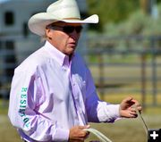 Bob Riding in Style. Photo by Terry Allen.