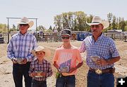 Medal Winners. Photo by Terry Allen.