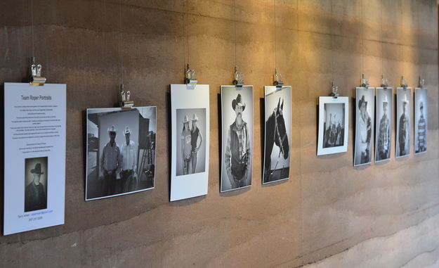 Western Portraits Exhibit. Photo by Terry Allen.