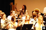 Concert Band. Photo by Dawn Ballou, Pinedale Online.