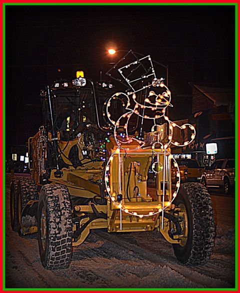 Town Grader. Photo by Terry Allen.