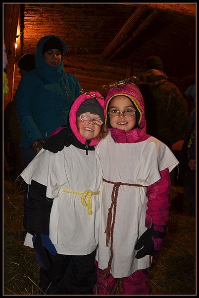 A Couple of Angels. Photo by Terry Allen.