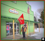 Randy at ReBel Auto Parts. Photo by Terry Allen.