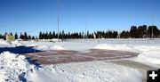 The Heli-Pad at the Clinic. Photo by Terry Allen.