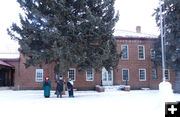 Sublette County Courthouse carolers. Photo by Pinedale Online.