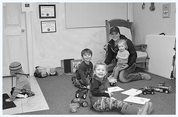 Weight Lifting Day Care. Photo by Terry Allen.