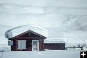 Cabin in Bondurant. Photo by Kaylynne Hyde.