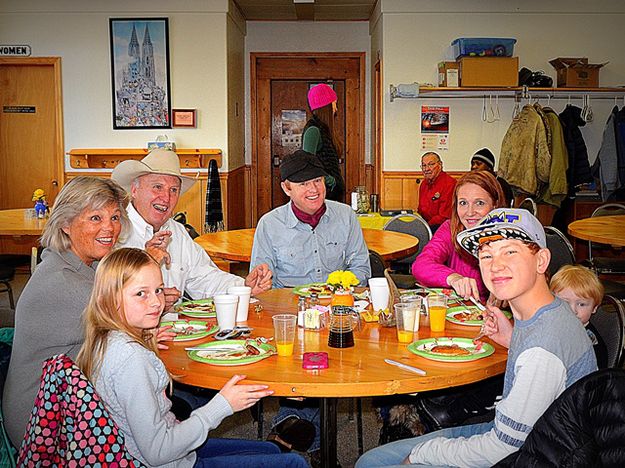 Pancake Breakfast. Photo by Terry Allen.