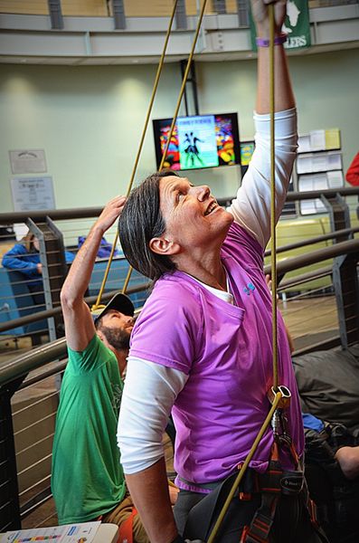 Belay Team. Photo by Terry Allen.