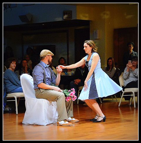 Brett MClain and Shelly Brause. Photo by Terry Allen.