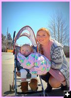 Madie and Addilyne. Photo by Terry Allen.