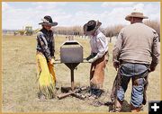 The Branding Iron Furnace Heads Back to the Ranch. Photo by Terry Allen.