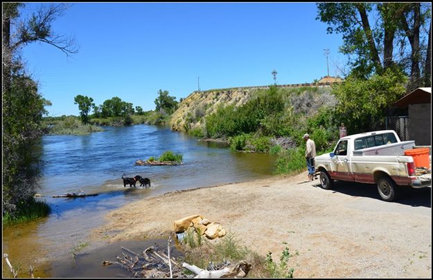 Hot Fishing Spot. Photo by Terry Allen.