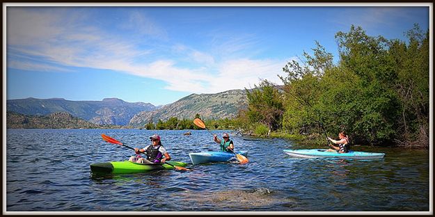 Watermelon Girls Take to the Water. Photo by Terry Allen.