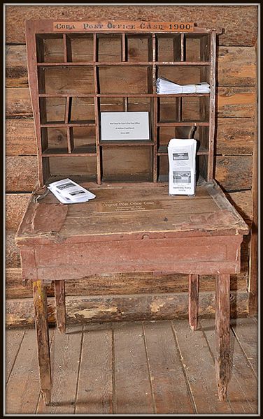 Old Mail Desk. Photo by Terry Allen.