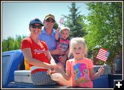 Flag Wavers. Photo by Terry Allen.