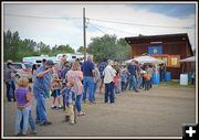 4-H Burger Line. Photo by Terry Allen.