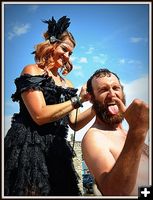 Patrick and Caitlin. Photo by Terry Allen.